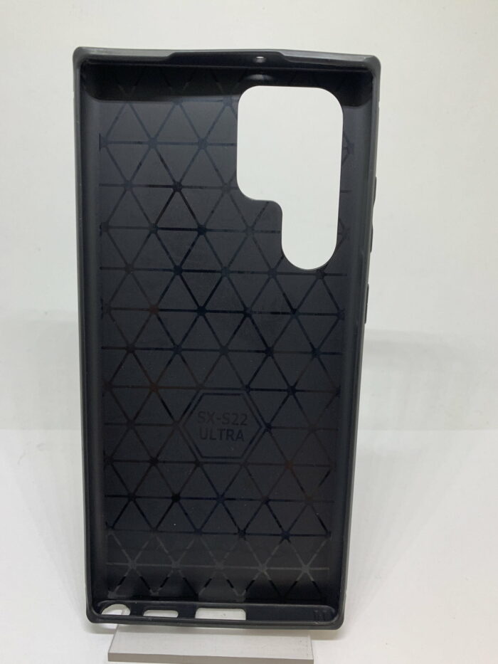 Silikonové pouzdro Carbon pro Samsung Galaxy S22 Ultra - Obrázek 2