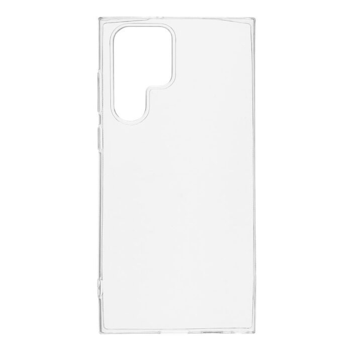s22 ultra Silikonové pouzdro pro Samsung Galaxy S22 Ultra Transparentní - Obrázek 1