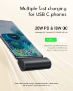 POWER BANK VEGER PLUGON, 5000 MAH - KONEKTOR USB-C, PD 20W - Obrázek 2