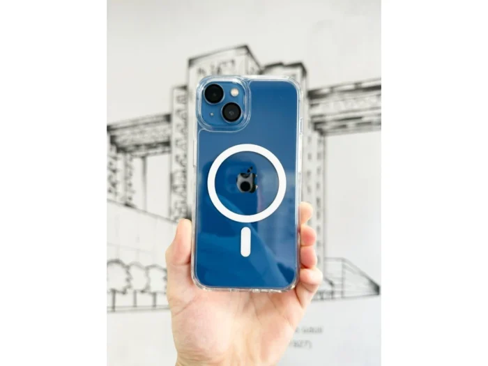 16994_magsafe-kryt-iphone-13-14-premium--transparent- MagSafe Kryt pro Apple iPhone 13 PREMIUM (transparent) - Obrázek 2