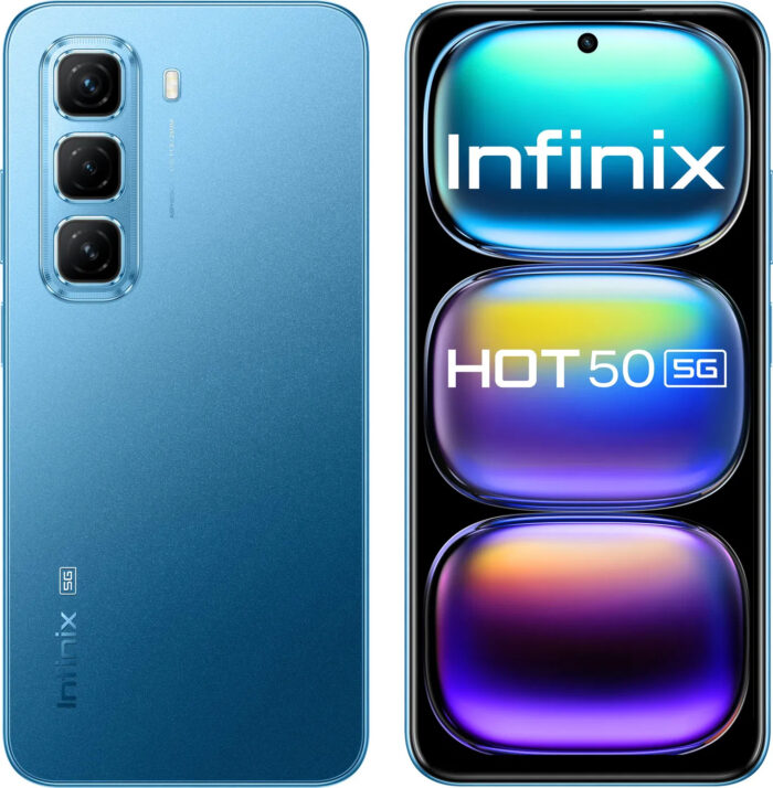 Infinix Hot 50 5G 4GB/128GB Vibrant Blue - Obrázek 1