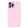 Baseus Liquid Silica kryt pro iPhone 13 Pro - pink