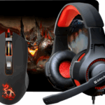 Herní set 3in1 Defender Devourer (sluchátka+myš+podložka)