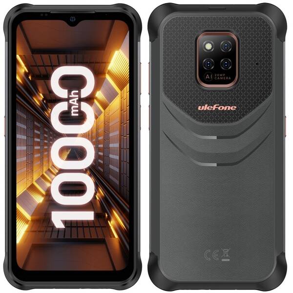 armor14 UleFone Power Armor 14 Pro 8GB/128GB Black - Obrázek 1