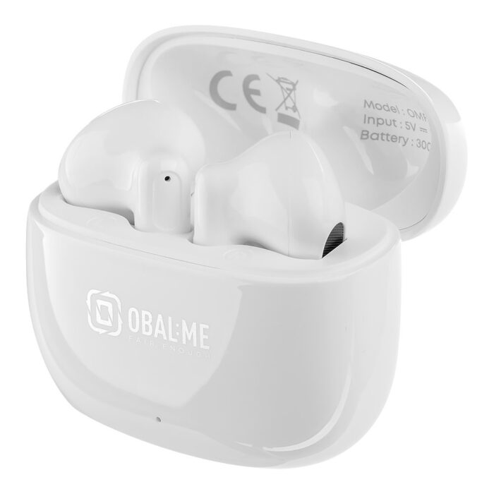 OBAL:ME Flow True Wireless EarBuds White - Obrázek 2