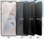 5D Privacy Ochranné Sklo pro Apple iPhone 15 Pro Max - Obrázek 2