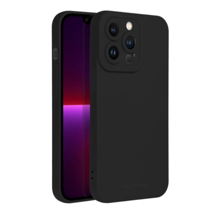 Silikonové pouzdro pro Apple iPhone 13 pro - černé