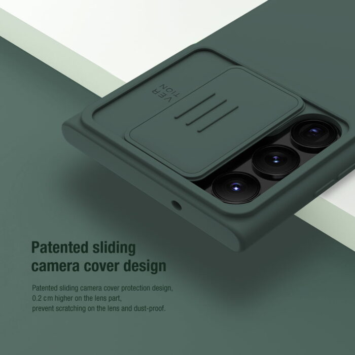 img (1) Nillkin CamShield Silky Silikonový Kryt pro Samsung Galaxy S23 Ultra - Obrázek 2