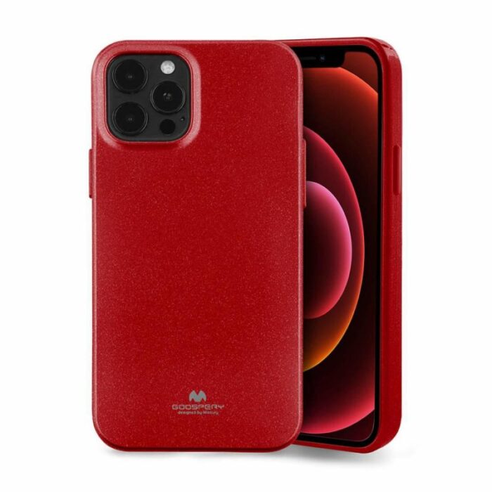 case-mercury-jelly-for-apple-iphone-13-pro-max-red pouzdro Jelly Case Mercury pro Apple iPhone 12 Pro max - červené - Obrázek 1