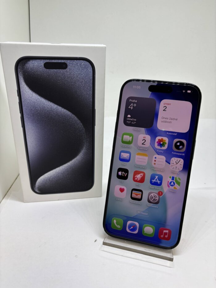 Apple iPhone 15 Pro 512GB modrý titan - Obrázek 2