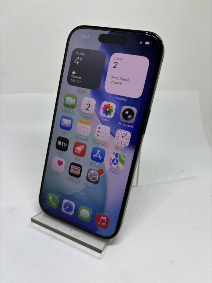 Apple iPhone 15 Pro 512GB modrý titan - Obrázek 3