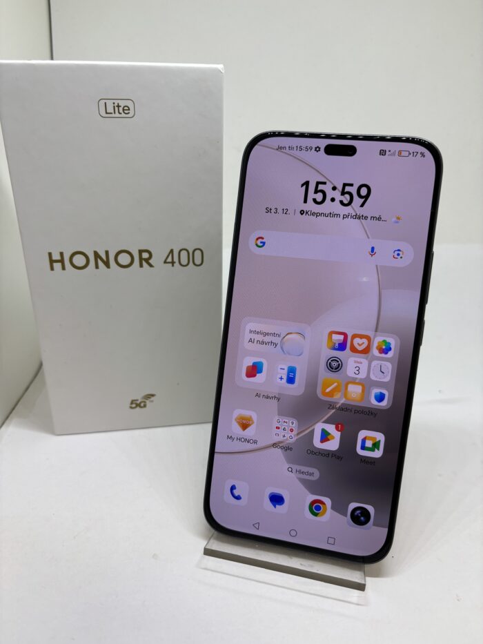 HONOR 400 Lite 8GB/256GB Velvet Black - Obrázek 2