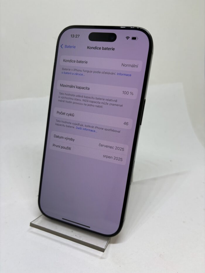 Apple iPhone 16 Pro 128GB Black Titanium eSIM - Obrázek 6